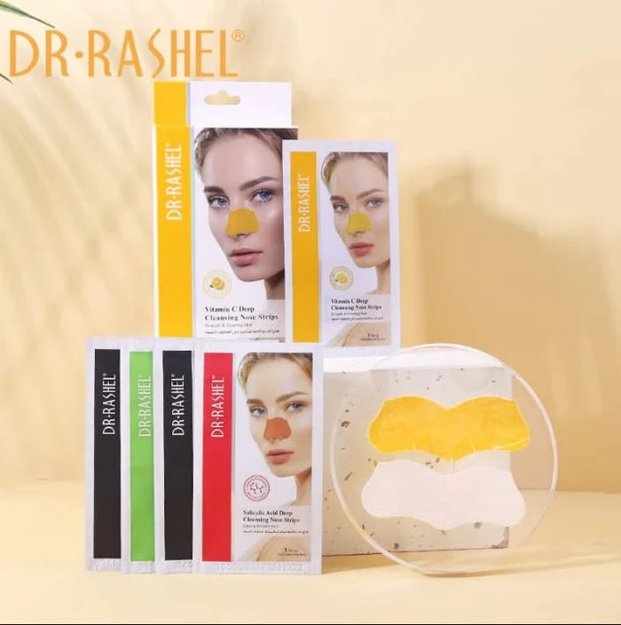 Dr.Rashel 6 Strip Black Charcoal Deep Cleansing Nose Strips