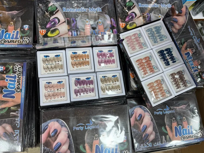 Romantic Myth Cat Eye Mirror Nails 6*12pcs Box