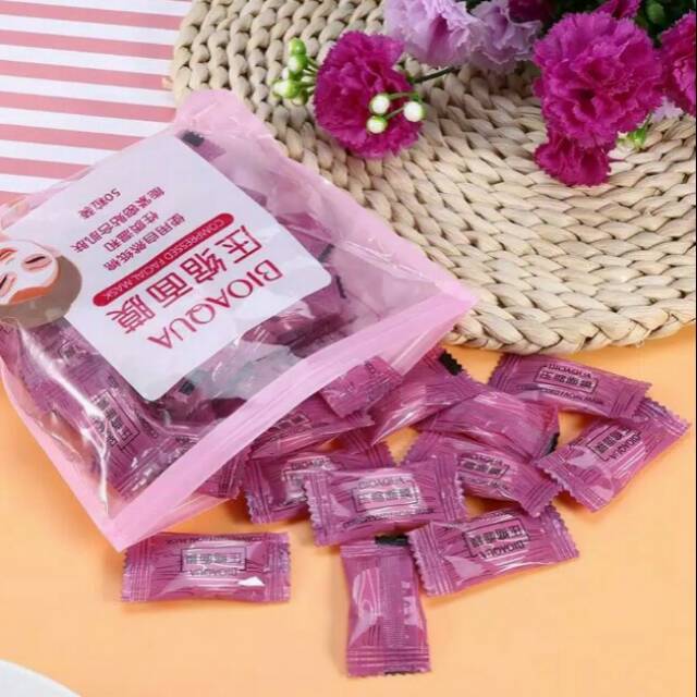 Bioaqua Compressed Facial Mask 100 PCS