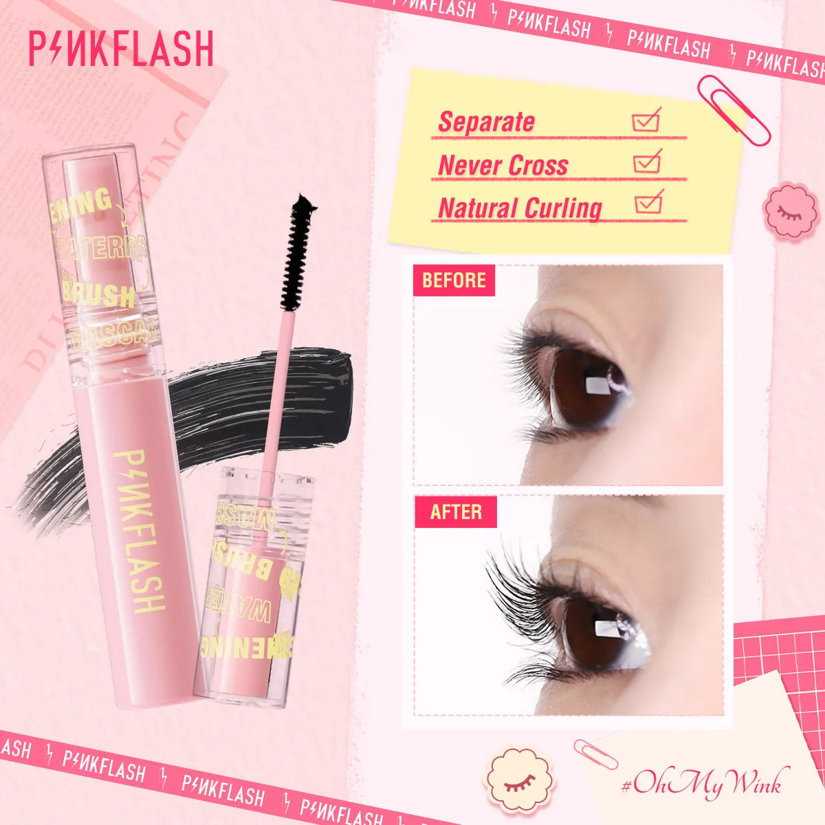 Bob Velvet Black Hard Wearing Mascara Copy