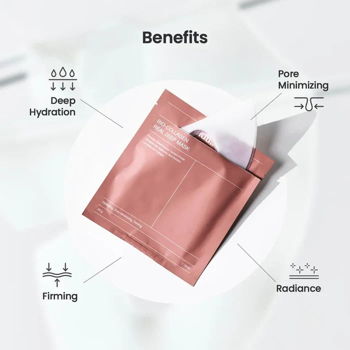 1 pcs Biodance – Bio Collagen Real Deep Mask – Brightening, Hydrating & Mosturizing Sheet Mask