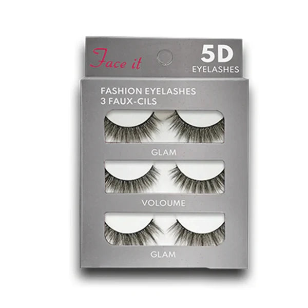 Face It Natural Story 5D Blink Eyelashes 3 Pairs
