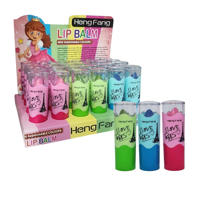 Heng Fang “I Love Paris” Lip Balm – New Fashionable Colours