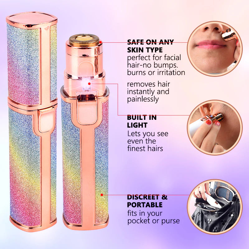 2in1 Electric Rechargeable Hair Remover Trimmer For Women