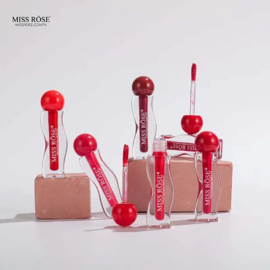 Miss Rose makeup 6 PC Seaweed Matte Lip Gloss Lipstick