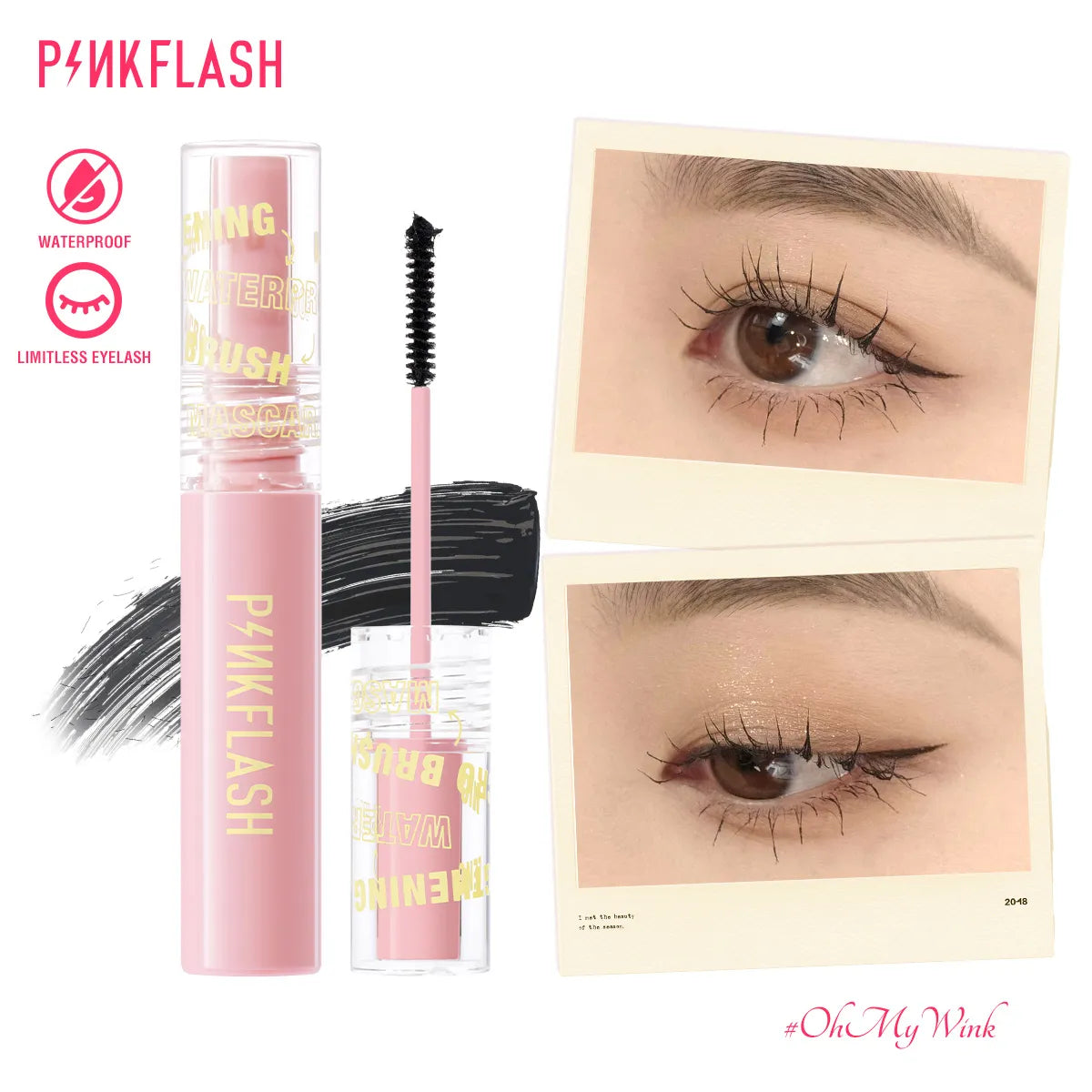 Bob Velvet Black Hard Wearing Mascara Copy