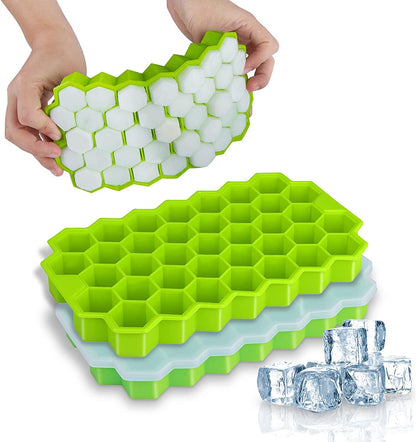 Silicone Ice Cube Moulds Ice Trays Flexible Safe Ice Cube Moulds