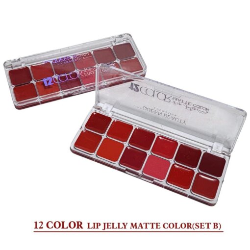 Queen Beauty 12 Color Lipstick Palette - image 5
