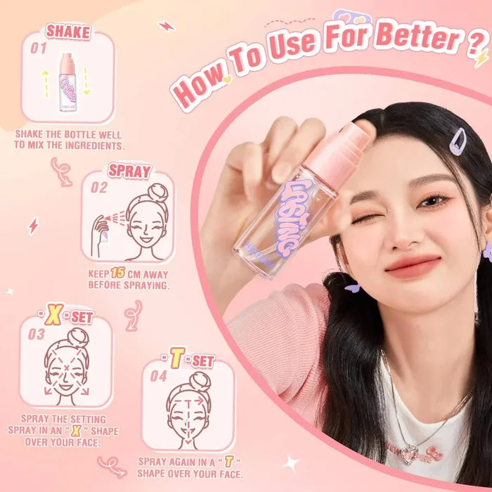 PINKFLASH Double Fixing Setting Spray 40Ml