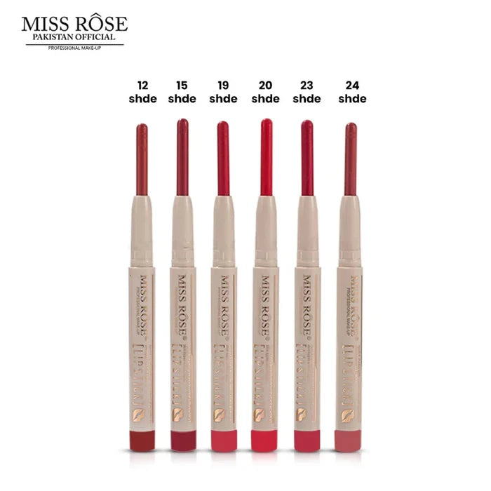 Miss Rose 12pcs Dream Glide Lipstick