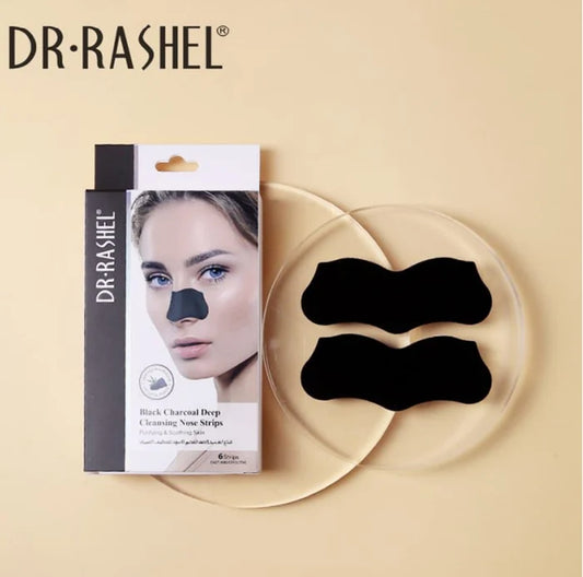 Dr.Rashel 6 Strip Black Charcoal Deep Cleansing Nose Strips