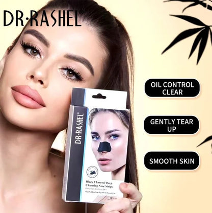 Dr.Rashel 6 Strip Black Charcoal Deep Cleansing Nose Strips