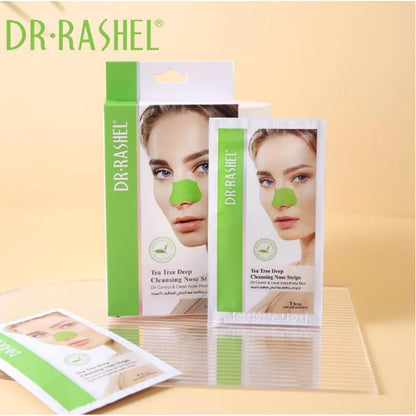 DR.RASHEL 6 strips Tea Tree Deep Cleansing Nose Strip Nose Mask