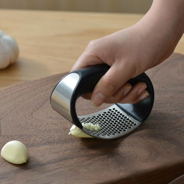 Garlic Press Manual Garlic Masher