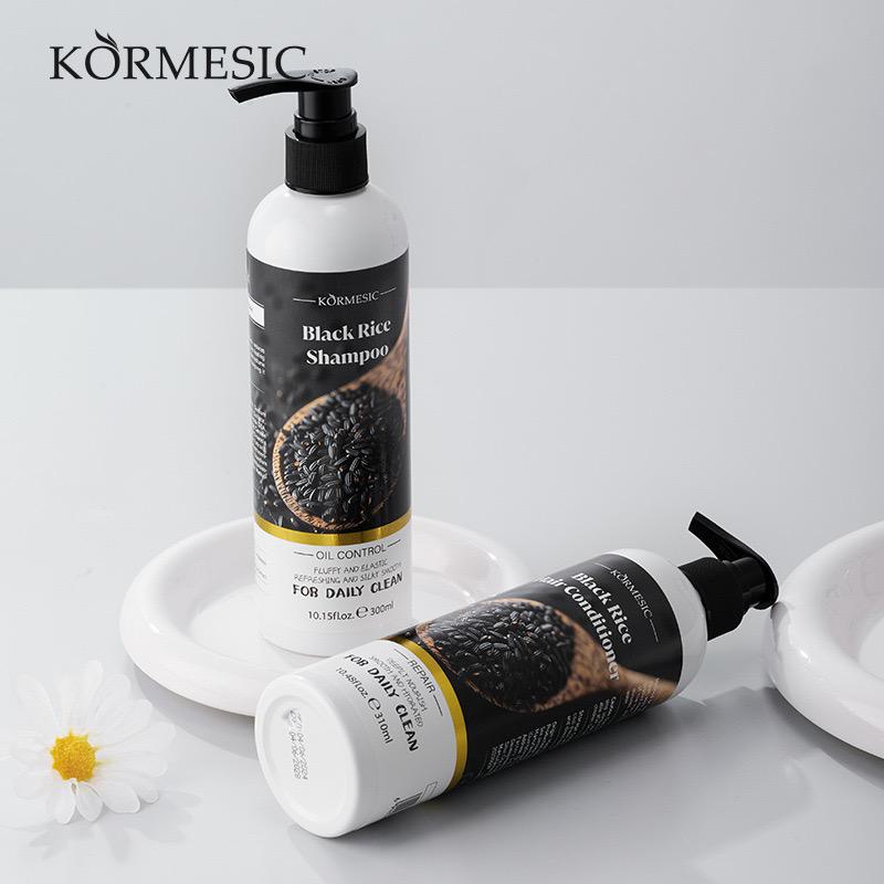 KORMESIC Black Rice Shampoo – Nourish & Strengthen for Healthy Hair (single piece)