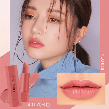 Hengfang 6pcs Mini Velvet Lipstick Waterproof (Multi Edition)