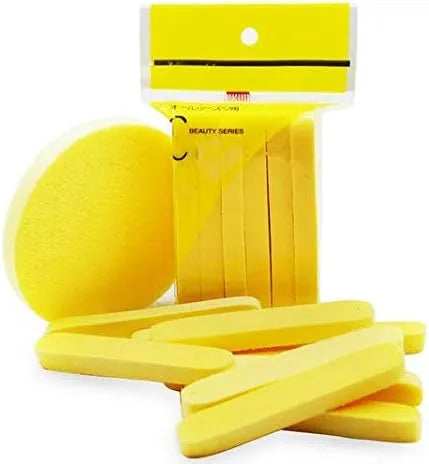 12pcs Soft Cleansing Sponge Puff Compressed Travel Makeup Washing Stick Maquiagem Cosmetic Puff Skin Cleanser Puffs Foundation Sponge Blender Blending Facial Makeup Sponge Cosmetic Puff Beauty Powder Puff Make Up Sponge MAGIC STICK