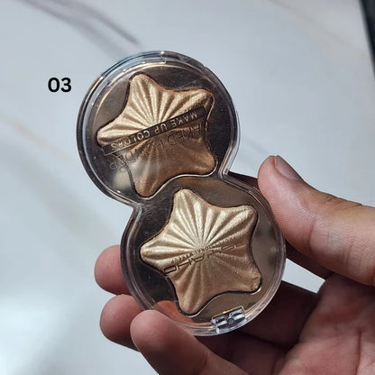 MSYAHO Star Baked Powder Palette | Multi‑Color Radiance