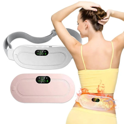 USB Electric Heating Menstrual Heat Pad Belt For Women Period Pain Relief Cramps