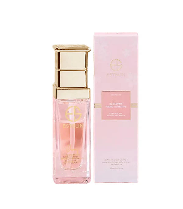 ESTELIN Cherry Blossoms Micro-nutritive Double Layer Essence Oil 30ml