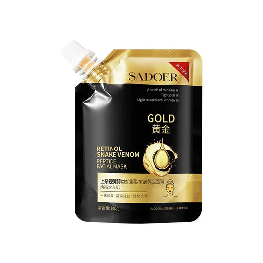 Sadoer Venom Gold Mask Retinol Peptide Facial Mask 100g