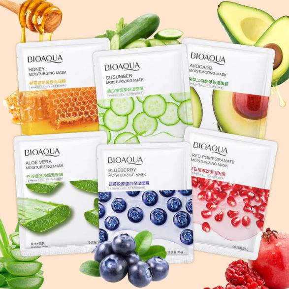 BIOAQUA Moisturizing Face Sheet Mask Improving Dryness Sheet Mask 5/10/15