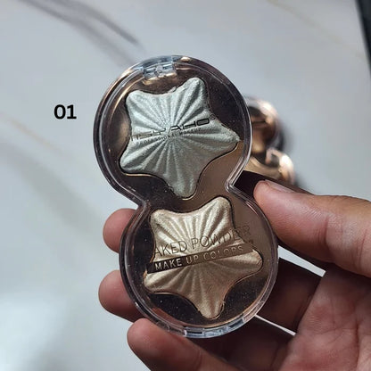 MSYAHO Star Baked Powder Palette | Multi‑Color Radiance