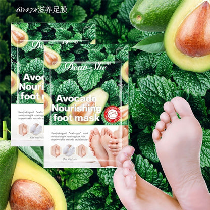 Dear She Avacado Nourishing Foot Mask