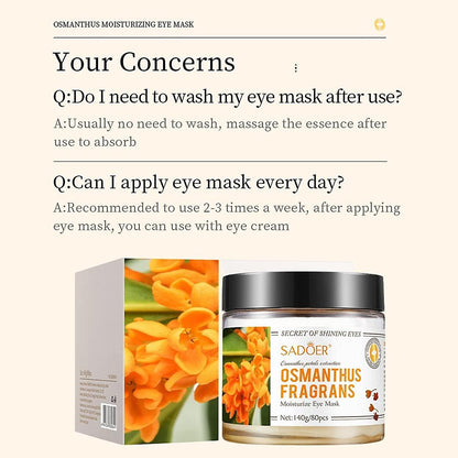 Sadoer Osmanthus Fragrance Moisturizing Eye Mask