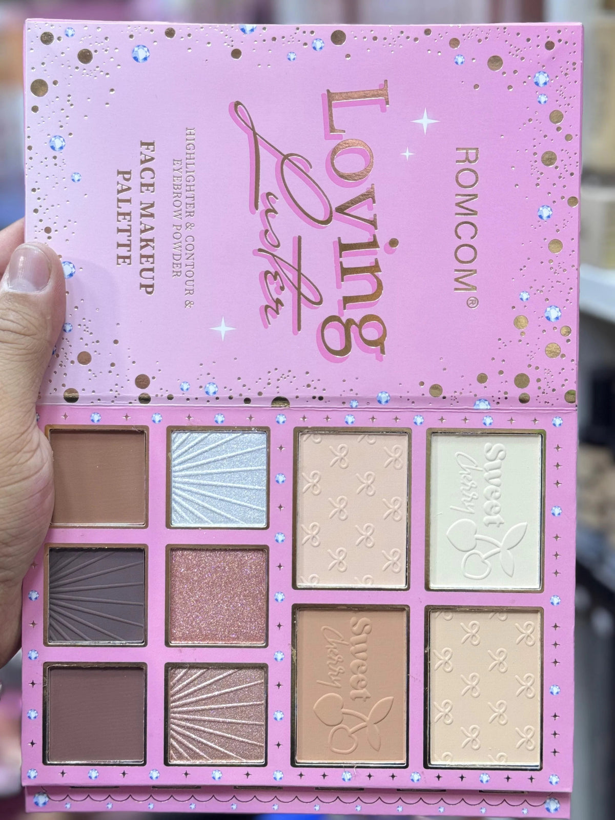 Romcom Dazzle Glow All In One Makeup Book Palette