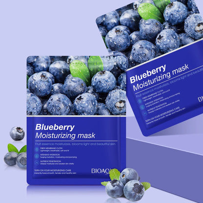 BIOAQUA Blueberry Moisturizing Face Sheet Mask