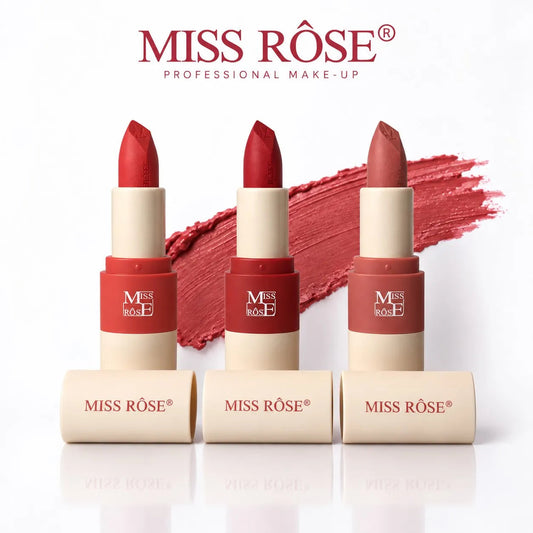 Miss Rose Azure Sky & Vermilion Lipstick