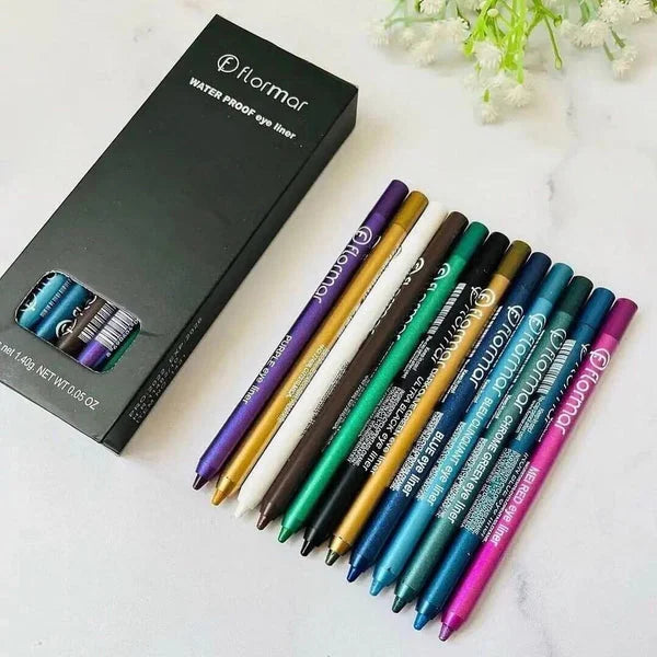Glitter Eye And Lip Liner Pack Of 12