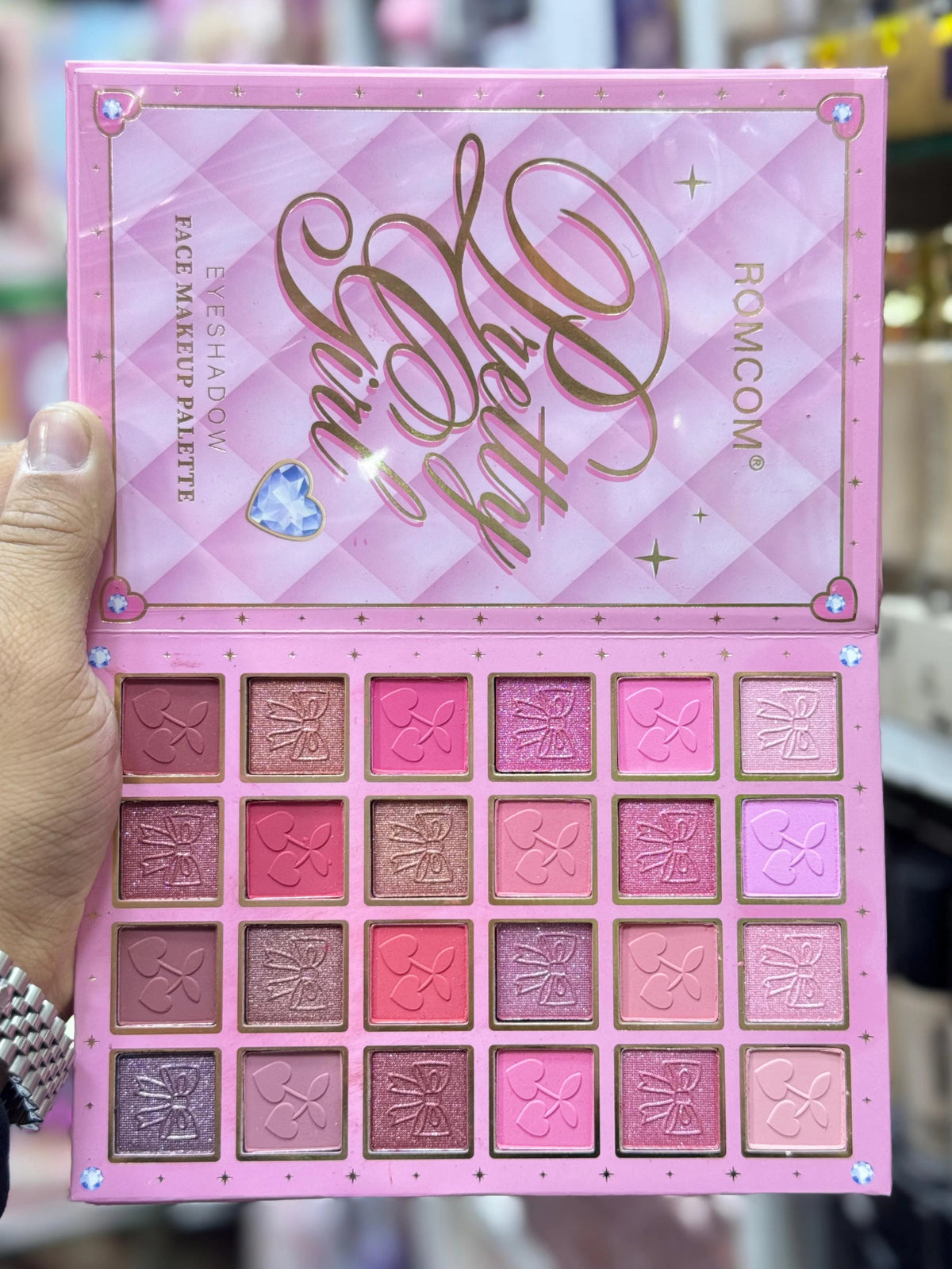 Romcom Dazzle Glow All In One Makeup Book Palette