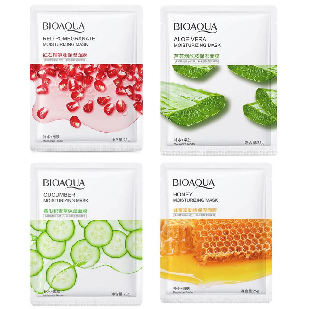 BIOAQUA Moisturizing Face Sheet Mask Improving Dryness Sheet Mask 5/10/15