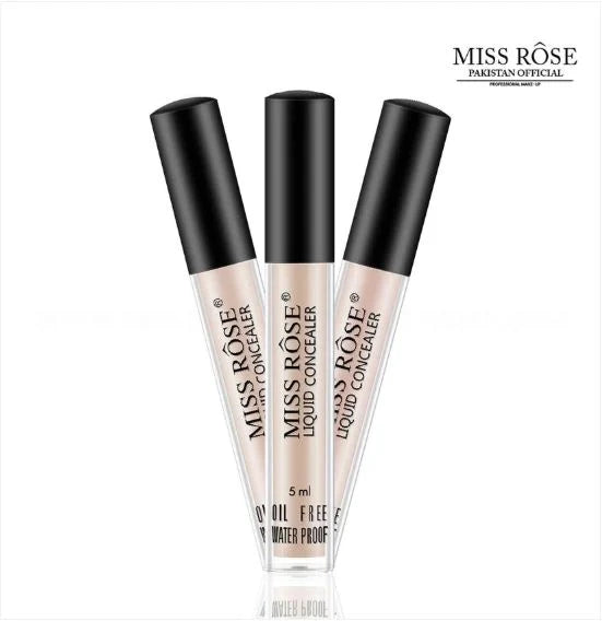 MISS ROSE Oil Free Waterproof Liquid Concealer 5ml