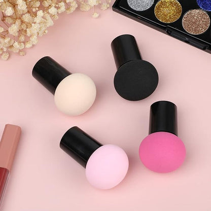 Cute Makeup Mushroom Puff Sponge In Box