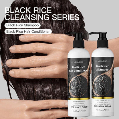 KORMESIC Black Rice Shampoo – Nourish & Strengthen for Healthy Hair (single piece)