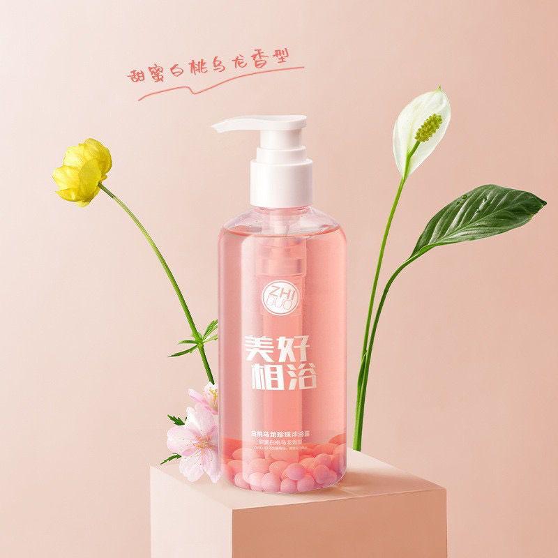 Zhiduo White Peach Oolong Pearl Shower Gel 300ml