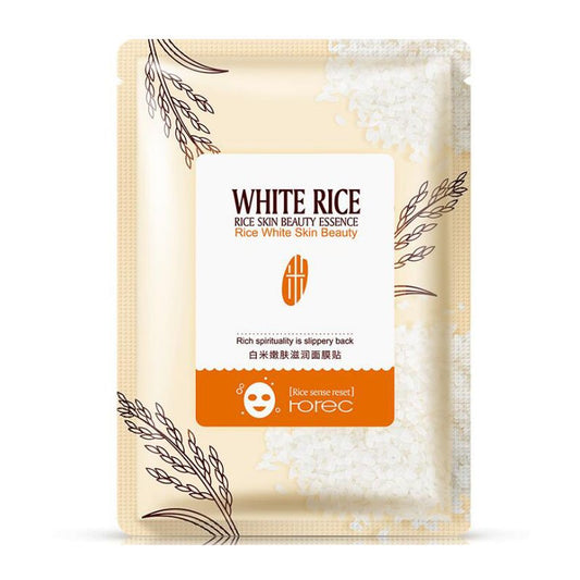 White Rice Face Sheet Masks