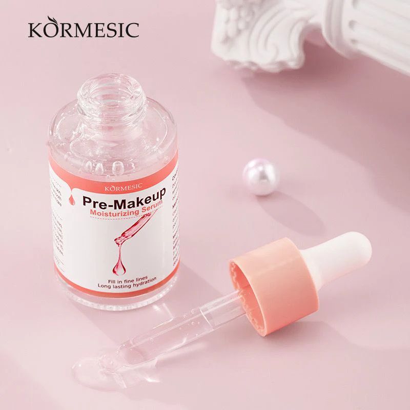 Kormesic Pre-Makeup Moisturizing Serum 30ml - Hydrating Base for Flawless Makeup.