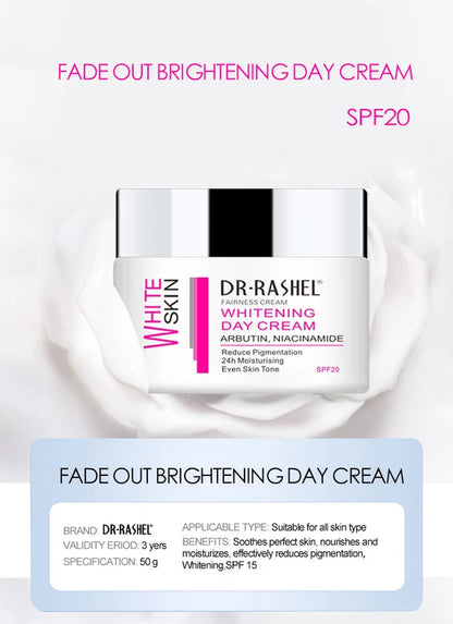 Dr.Rashel Reduce Pigmentation Moisturizing Skin White Day Cream Vitamin E Cream 50G