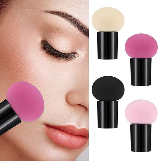 Cute Makeup Mushroom Puff Sponge In Box