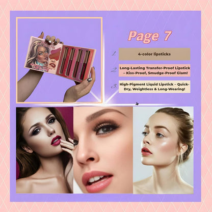 IGOODCO All in One Charming 7 Fold Makeup Book Palette