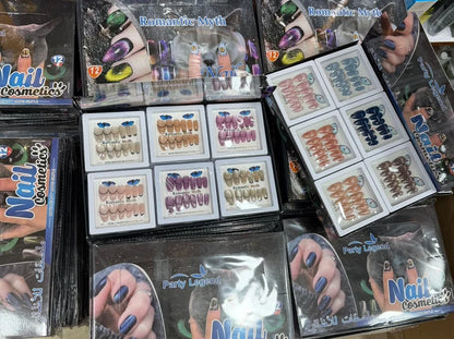 Romantic Myth Cat Eye Mirror Nails 6*12pcs Box
