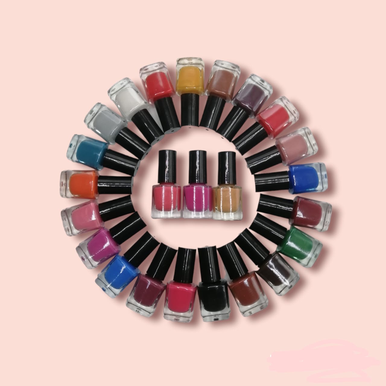 24Pcs Peel Off Nail Paint