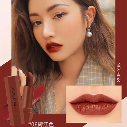 Hengfang 6pcs Mini Velvet Lipstick Waterproof (Multi Edition)