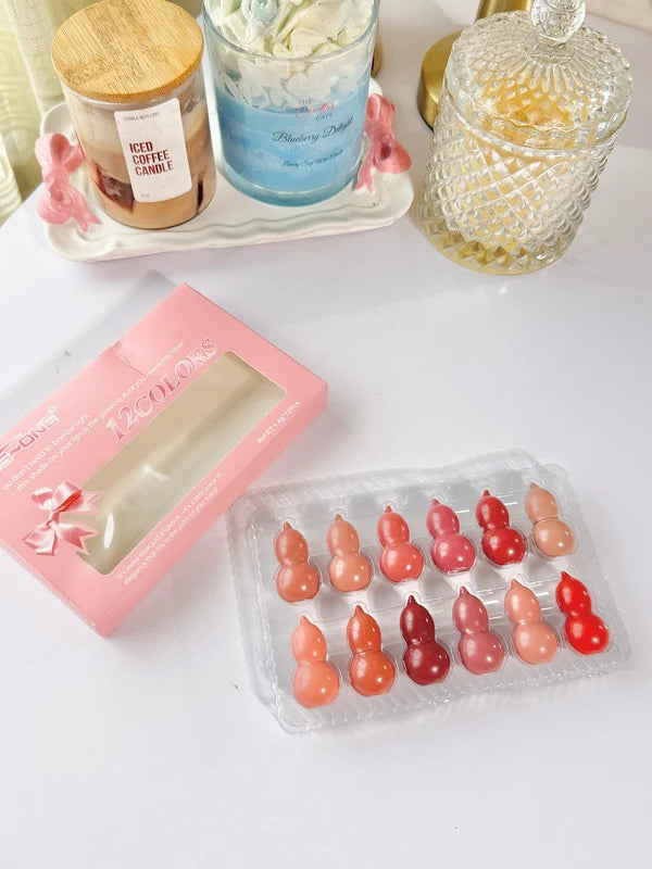 KS-One Cute Shape 12-in-1 Lipstick Set