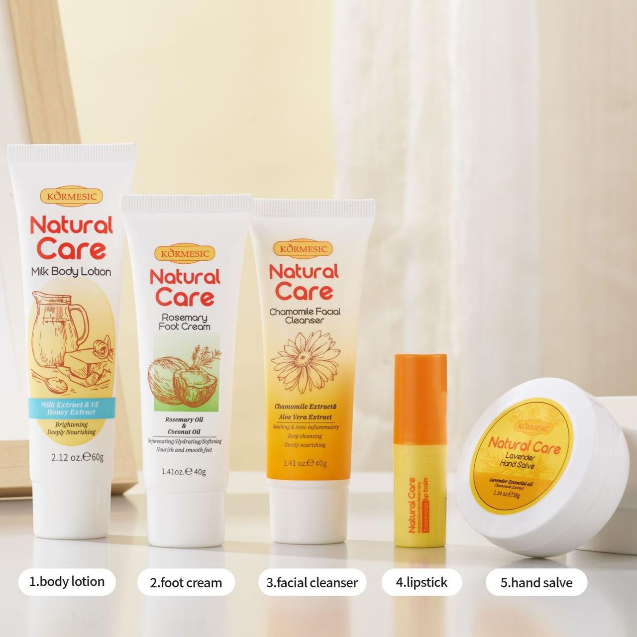 KORMESIC Natural Care Essential Kit – Complete Skincare Solution