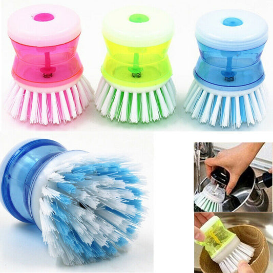 Liquid Soap Dishwasher Brush